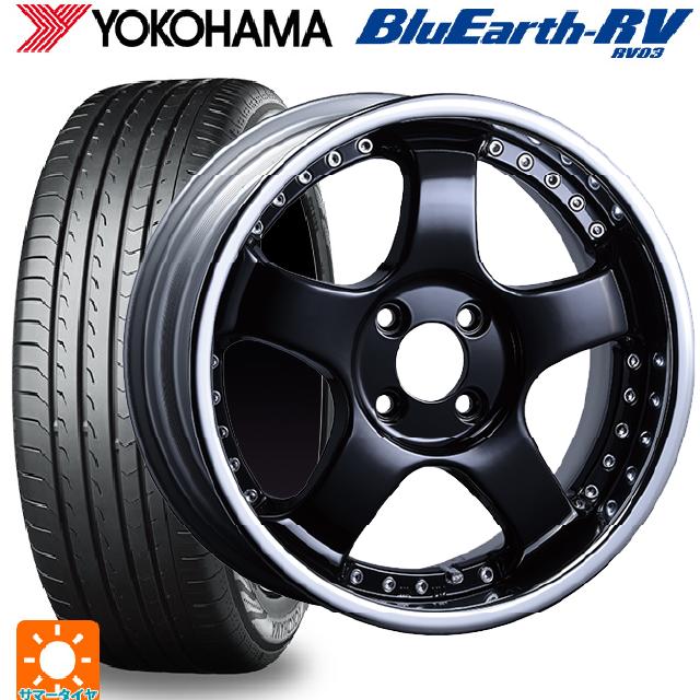 225/60R17 99H ヨコハマ ブルーアース RV03 タナベ SSR プロフェッサー SP1R ブラック 17-7J 国産車用 サマータイヤホイール4本セット｜タイヤホイール専門店コニシタイヤ