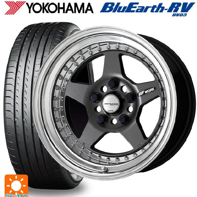 215/65R16 98H ヨコハマ ブルーアース RV03 # ワーク マイスター CR01 MGM 16-6.5J 国産車用 サマータイヤホイール4本セット|タイヤホイール専門店コニシタイヤ