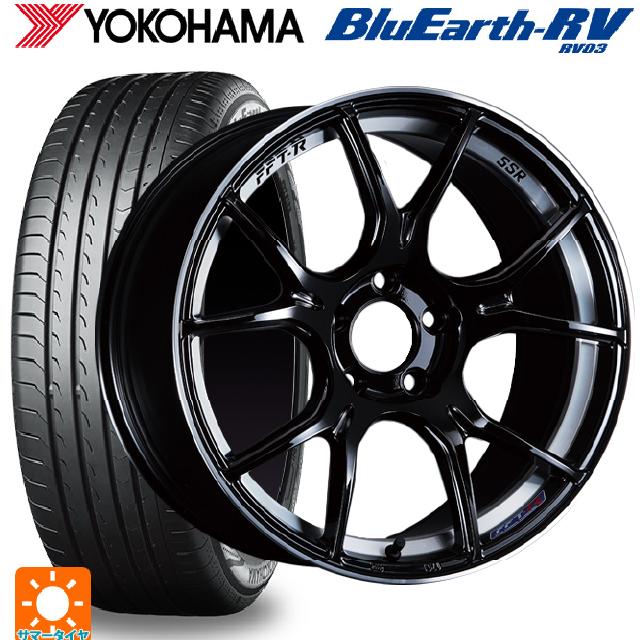 トヨタ ハリアー(80系)用 225/55R19 103H XL ヨコハマ ブルーアース RV03 タナベ SSR GT X02 グロスブラック 新品サマータイヤホイール 4本セット｜タイヤホイール専門店コニシタイヤ