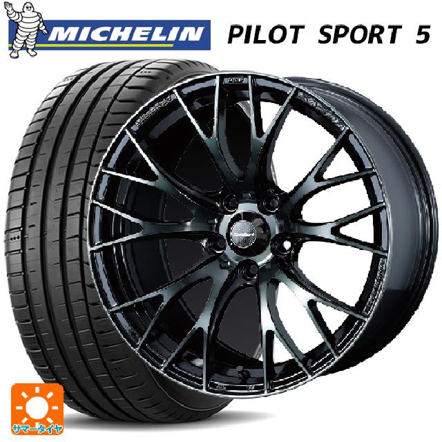 トヨタ GRカローラ(4BA-GZEA14H)用 265/35R18 97Y XL ミシュラン 正規品 パイロットスポーツ5 ウェッズ ウェッズスポーツ SA20R WBC 新品サマータイヤホイール 4本セット 163,470円