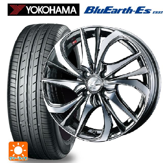 195/50R16 84V ヨコハマ ブルーアースEs ES32 # ウェッズ レオニス TE BMCMC 16-6J 国産車用 サマータイヤホイール4本セット