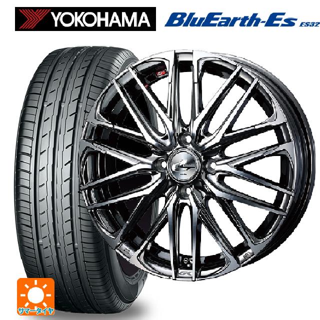 195/50R16 84V ヨコハマ ブルーアースEs ES32 # ウェッズ レオニス SK BMCMC 16-6J 国産車用 サマータイヤホイール4本セット