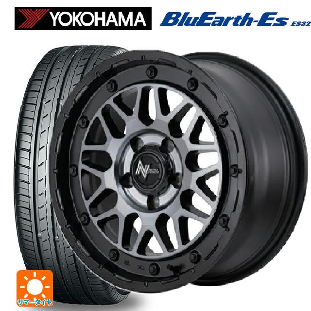 215/55R17 94V ヨコハマ ブルーアースEs ES32 エムアイディー ナイトロパワー M29 スティンガー セミグロスブラッククリア 17-7J 国産車用 サマータイヤホイール4本セット