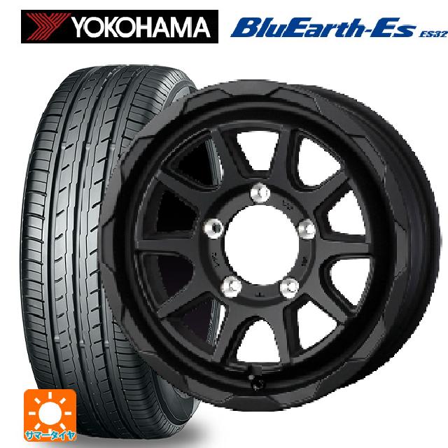 215/65R16 98H ヨコハマ ブルーアースEs ES32 ウェッズ マッドヴァンス06 # フルマットブラック 16-5.5J 国産車用 サマータイヤホイール4本セット