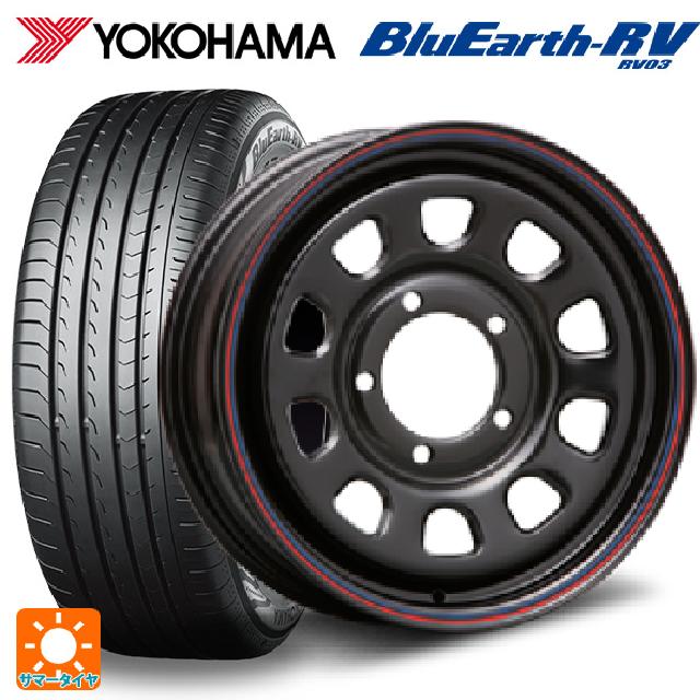 215/65R16 98H ヨコハマ ブルーアース RV03 # エムエルジェイ デイトナ SS Black 16-5.5J 国産車用 サマータイヤホイール4本セット|タイヤホイール専門店コニシタイヤ