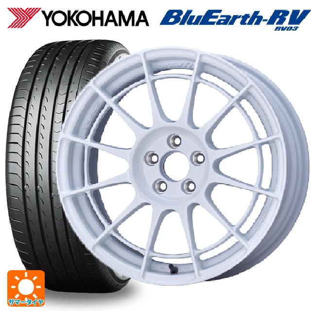 205/50R17 93V XL ヨコハマ ブルーアース RV03 # エンケイ レーシングレボリューション NT03RR For GR86 / BRZ Cup（NTR1775445100W） W 17-7.5J 国産車用 サマータイヤホイール4本セット