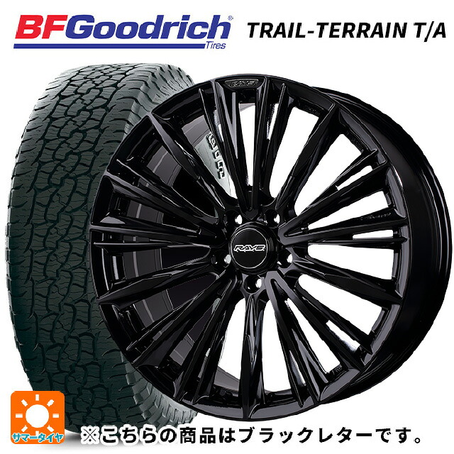 ミツビシ デリカD5(3DA系)用 225/55R18 102H XL BFグッドリッチ トレイルテレーン T/A ブラックレター 正規品 レイズ ベルサス クラフトコレクション ヴォウジェ リミテッド GX 新品サマータイヤホイール 4本セット|タイヤホイール専門店コニシタイヤ