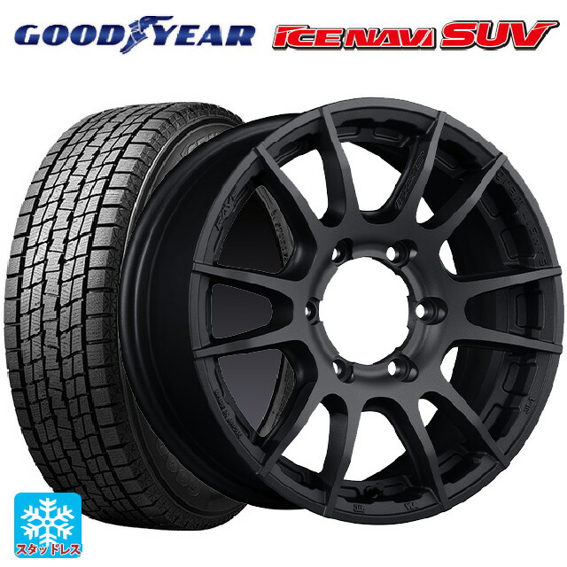 2024年製 235/70R16 106Q グッドイヤー アイスナビ SUV レイズ グラムライツ 57XR-X B2 16-6J 国産車用 スタッドレスタイヤホイール4本セット