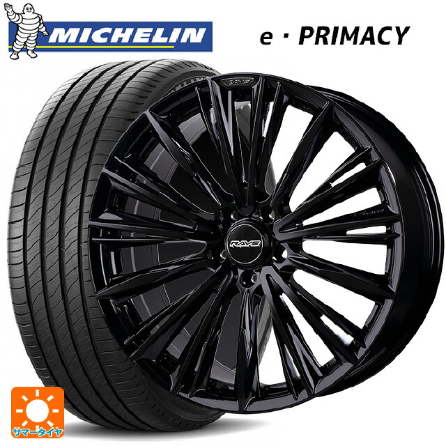 スバル フォレスター(SL系)用 235/50R19 99V ミシュラン Eプライマシー 正規品 レイズ ベルサス クラフトコレクション ヴォウジェ リミテッド GX 新品サマータイヤホイール 4本セット
