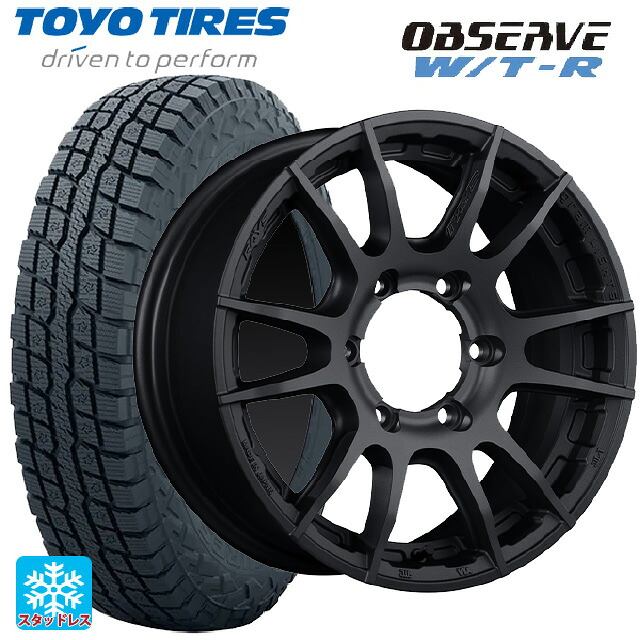 スズキ ジムニーノマド(JC74W)用 225/75R16 103/100Q トーヨー オブザーブ W/T-R レイズ グラムライツ 57XR-X # B2 新品スタッドレスタイヤホイール 4本セット|タイヤホイール専門店コニシタイヤ