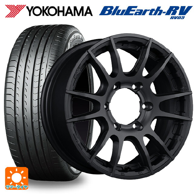 215/65R16 98H ヨコハマ ブルーアース RV03 # レイズ グラムライツ 57XR-X B2 16-6J 国産車用 サマータイヤホイール4本セット