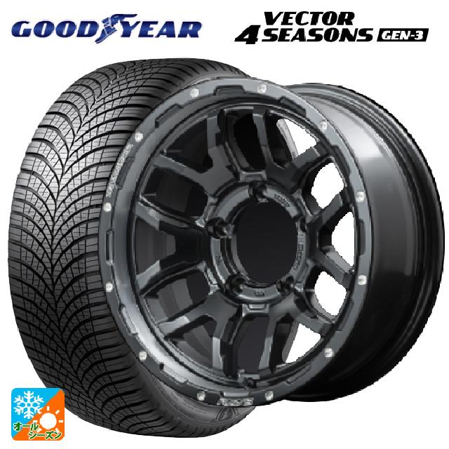 215/65R16 102V XL グッドイヤー ベクター4シーズンズ ジェン3 レイズ チームデイトナ F6 ブースト N1 16-6J 国産車用 オールシーズンタイヤホイール4本セット