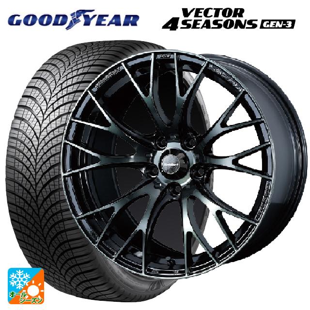 2024年製 245/40R18 97W XL グッドイヤー ベクター4シーズンズ ジェン3 ウェッズ ウェッズスポーツ SA20R WBC 18-8.5J 国産車用 オールシーズンタイヤホイール4本セット