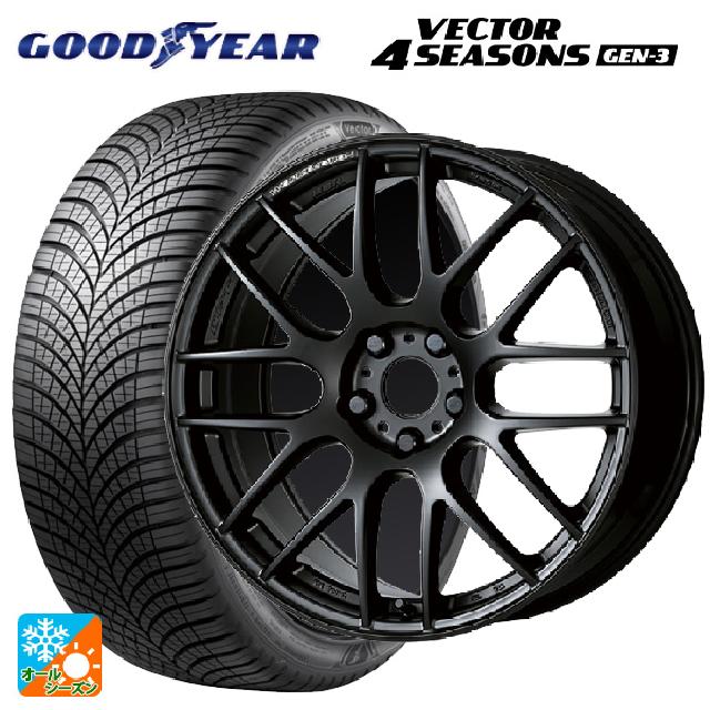 225/45R18 95W XL グッドイヤー ベクター4シーズンズ ジェン3 ワーク エモーション M8R MBL 18-7.5J 国産車用 オールシーズンタイヤホイール4本セット|タイヤホイール専門店コニシタイヤ