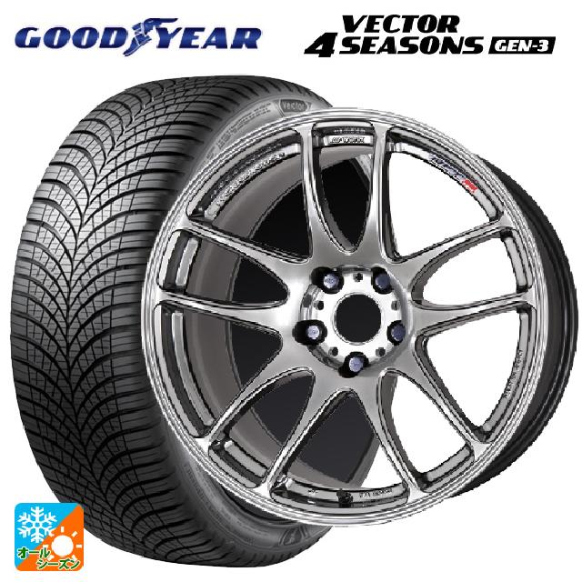 ミツビシ デリカD5(CV1系)用 225/55R18 102W XL グッドイヤー ベクター4シーズンズ ジェン3 ワーク エモーション CR極 GTS 新品オールシーズンタイヤホイール 4本セット｜タイヤホイール専門店コニシタイヤ