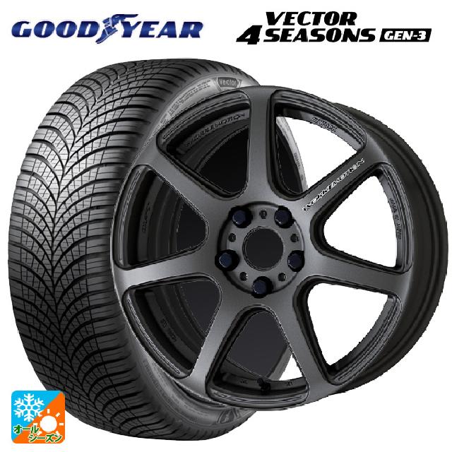 225/45R18 95W XL グッドイヤー ベクター4シーズンズ ジェン3 ワーク エモーション T7R MGM 18-7.5J 国産車用 オールシーズンタイヤホイール4本セット｜タイヤホイール専門店コニシタイヤ 146,075円