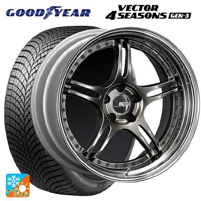 245/45R20 103W XL グッドイヤー ベクター4シーズンズ ジェン3 タナベ SSR プロフェッサー SPX ハイメタルブロンズ 20-8.5J 国産車用 オールシーズンタイヤホイール4本セット｜タイヤホイール専門店コニシタイヤ