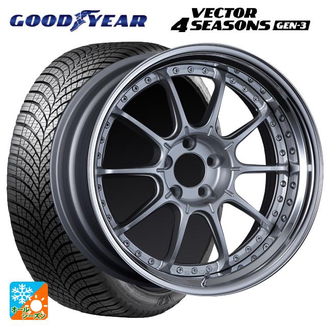 2024年製 245/40R18 97W XL グッドイヤー ベクター4シーズンズ ジェン3 タナベ SSR プロフェッサー SP5 ハイブライトシルバー 18-8J 国産車用 オールシーズンタイヤホイール4本セット