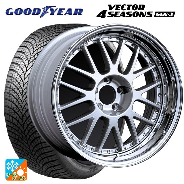 2024年製 245/40R18 97W XL グッドイヤー ベクター4シーズンズ ジェン3 タナベ SSR プロフェッサー MS1 シルバー 18-8J 国産車用 オールシーズンタイヤホイール4本セット