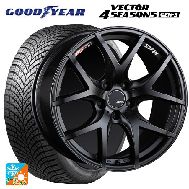 2024年製 245/40R18 97W XL グッドイヤー ベクター4シーズンズ ジェン3 タナベ SSR GT V03 フラットブラック 18-8J 国産車用 オールシーズンタイヤホイール4本セット｜タイヤホイール専門店コニシタイヤ