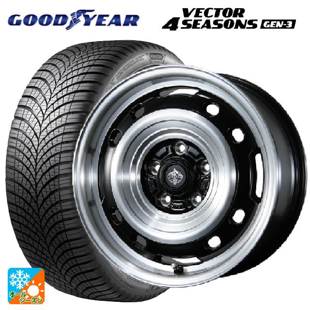 195/60R16 93V XL グッドイヤー ベクター4シーズンズ ジェン3 トピー ランドフット XFG # GB/P 16-7J 国産車用 オールシーズンタイヤホイール4本セット｜タイヤホイール専門店コニシタイヤ