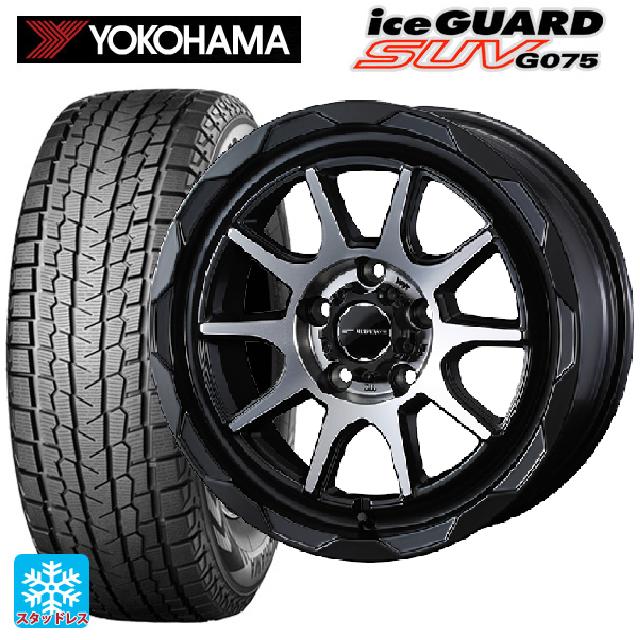 ミツオカ バディ()用 2025年製 245/70R16 107Q ヨコハマ アイスガードSUV G075 # ウェッズ マッドヴァンス06 マットブラックポリッシュ 新品スタッドレスタイヤホイール 4本セット
