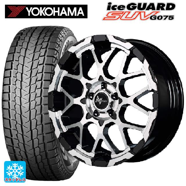 ミツオカ バディ()用 2025年製 245/70R16 107Q ヨコハマ アイスガードSUV G075 # エムアイディー ナイトロパワー M28バレットエス ブラック/ミラーカット 新品スタッドレスタイヤホイール 4本セット