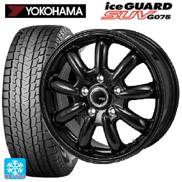 トヨタ RAV4(50系)用 225/60R18 104Q XL ヨコハマ アイスガードSUV G075 ジャパン三陽 ザック JP209 グロスブラック 新品スタッドレスタイヤホイール 4本セット|タイヤホイール専門店コニシタイヤ