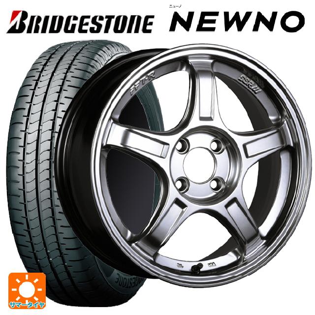 175/60R16 82H ブリヂストン ニューノ 正規品 # タナベ SSR GT X03 クロームシルバー 16-6.5J 国産車用 サマータイヤホイール4本セット
