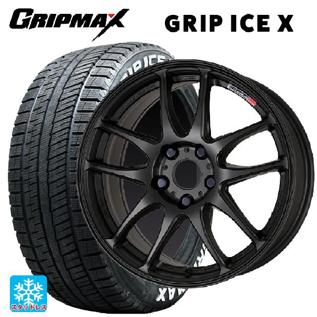 ニッサン ノートオーラ(E13)用 205/55R16 91T グリップマックス グリップアイスX ホワイトレター # ワーク エモーション CR極 MBL 新品スタッドレスタイヤホイール 4本セット｜タイヤホイール専門店コニシタイヤ