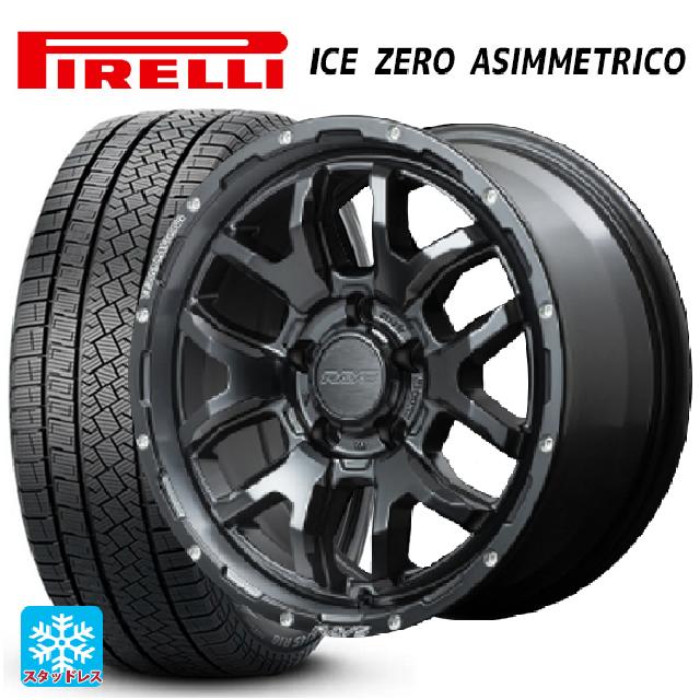 215/60R16 99H XL ピレリ アイスゼロ アシンメトリコ 正規品 # レイズ チームデイトナ F6 ブースト N1 16-7J 国産車用 スタッドレスタイヤホイール4本セット