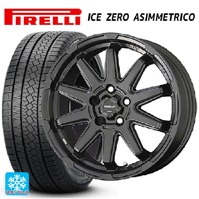 ニッサン キックス(P16系)用 215/60R17 96H ピレリ アイスゼロ アシンメトリコ 正規品 # 共豊 サーキュラー C10S # マットブラック 新品スタッドレスタイヤホイール 4本セット｜タイヤホイール専門店コニシタイヤ