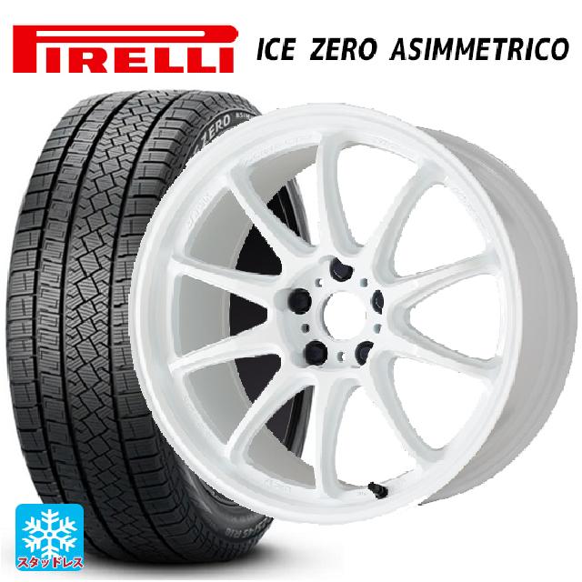 トヨタ RAV4(50系)用 225/65R17 106H XL ピレリ アイスゼロ アシンメトリコ 正規品 # ワーク エモーション ZR10 AZW 新品スタッドレスタイヤホイール 4本セット