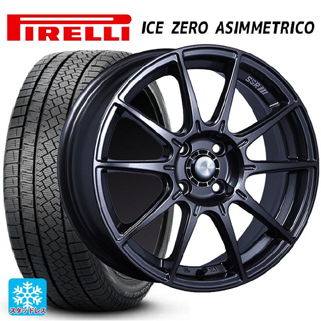 ニッサン ノートオーラ(E13)用 205/55R16 91H ピレリ アイスゼロ アシンメトリコ 正規品 # タナベ SSR GT X01 R スペック ダークガンメタ 新品スタッドレスタイヤホイール 4本セット｜タイヤホイール専門店コニシタイヤ