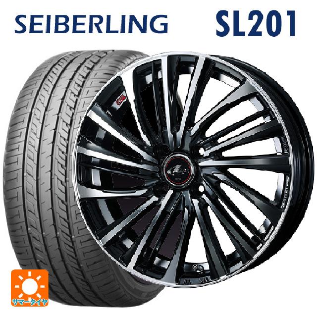 165/60R14 75H セイバーリング セイバーリング SL201(ブリヂストン工場生産） ウェッズ レオニス FS PBMC 14-4.5J 国産車用 サマータイヤホイール4本セット
