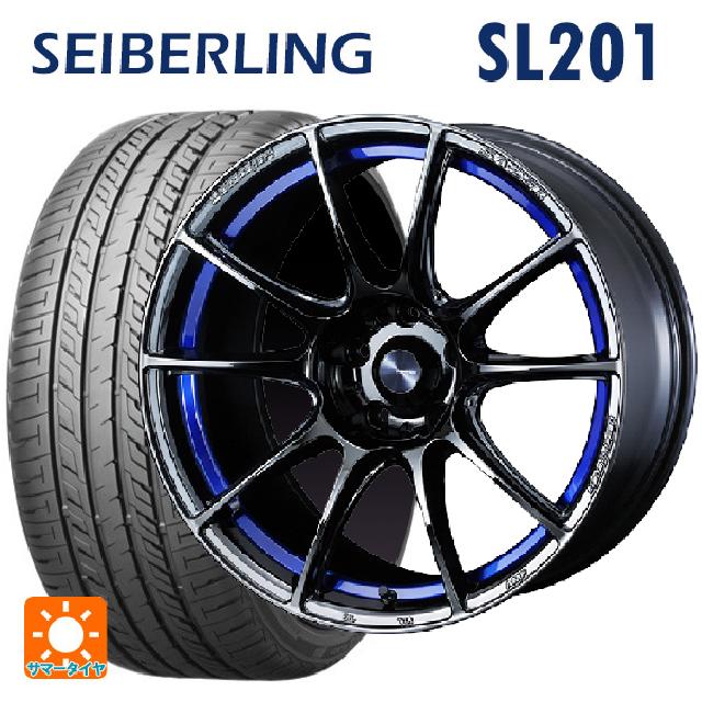 トヨタ GRヤリス(PA系)用 225/40R18 92W XL セイバーリング セイバーリング SL201(ブリヂストン工場生産） ウェッズ ウェッズスポーツ SA25R BLC2 新品サマータイヤホイール 4本セット