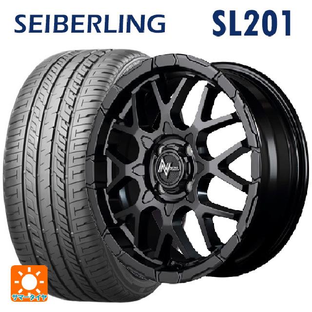 165/50R15 73V セイバーリング セイバーリング SL201(ブリヂストン工場生産) エムアイディー ナイトロパワー M28バレットKC セミグロスブラック 15-5J 国産車用 サマータイヤホイール4本セット|タイヤホイール専門店コニシタイヤ