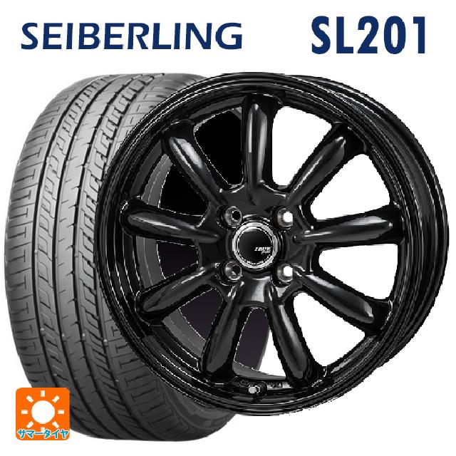 在庫有 165/60R14 75H セイバーリング セイバーリング SL201(ブリヂストン工場生産） ジャパン三陽 ザック JP209 # グロスブラック 14-4.5J 国産車用 サマータイヤホイール4本セット