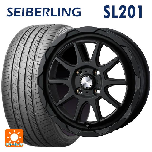 165/60R14 75H セイバーリング セイバーリング SL201(ブリヂストン工場生産） ウェッズ マッドヴァンス06 フルマットブラック 14-4.5J 国産車用 サマータイヤホイール4本セット 57,937円