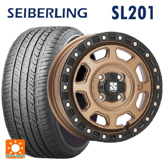 ミツビシ デリカミニ(FF車)(B3系)用 165/55R15 75V セイバーリング セイバーリング SL201(ブリヂストン工場生産） エムエルジェイ エクストリームJ XJ07 Matte Bronze　BKRim 新品サマータイヤホイール 4本セット