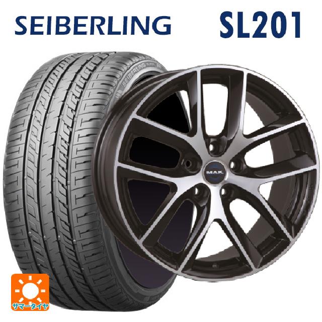 トヨタ アルファード(30系)用 245/40R20 95W セイバーリング セイバーリング SL201(ブリヂストン工場生産) 阿部商会 マック ボルテージFF ブラックミラー 新品サマータイヤホイール 4本セット|タイヤホイール専門店コニシタイヤ