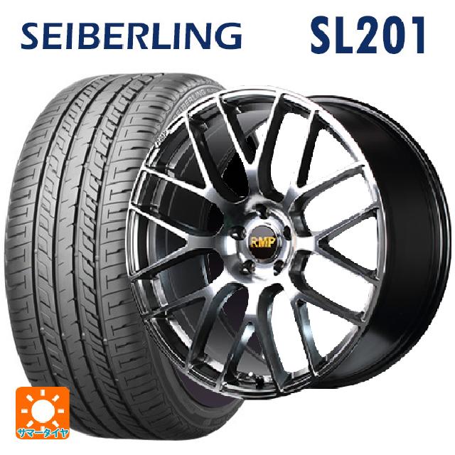 225/40R19 89W セイバーリング セイバーリング SL201(ブリヂストン工場生産） エムアイディー MID エクスクルーシブ 028F ハイパーメタルコートミラーカット 19-8J 国産車用 サマータイヤホイール4本セット