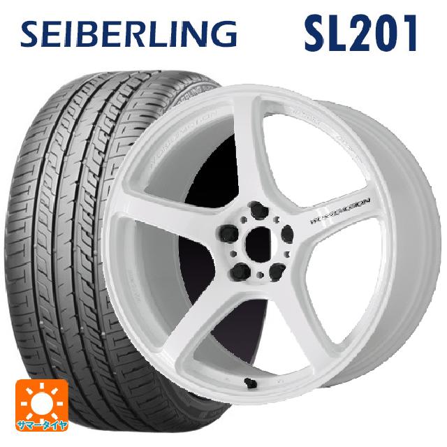 ニッサン リーフ(ZE2)用 215/55R18 95V セイバーリング セイバーリング SL201(ブリヂストン工場生産) ワーク エモーション T5R ICW 新品サマータイヤホイール 4本セット|タイヤホイール専門店コニシタイヤ
