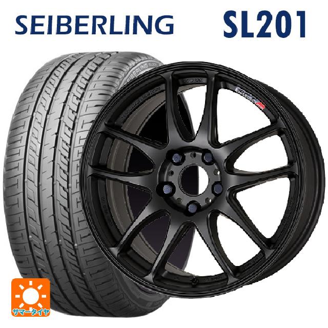 トヨタ アクア(PK16/PK15系)用 195/55R16 87V セイバーリング セイバーリング SL201(ブリヂストン工場生産） ワーク エモーション CR極 MBL 新品サマータイヤホイール 4本セット