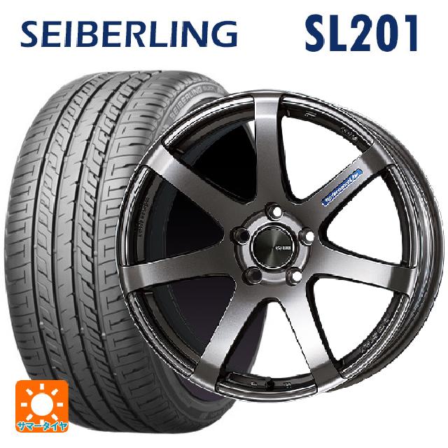235/35R19 91W XL セイバーリング セイバーリング SL201(ブリヂストン工場生産) エンケイ パフォーマンスライン PF07 DS 19-8J 国産車用 サマータイヤホイール4本セット|タイヤホイール専門店コニシタイヤ