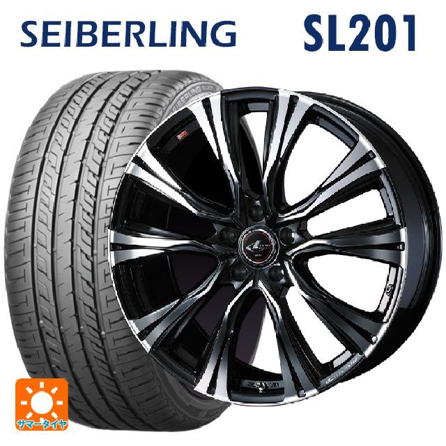 235/35R19 91W XL セイバーリング セイバーリング SL201(ブリヂストン工場生産) ウェッズ レオニス VR PBMC 19-8J 国産車用 サマータイヤホイール4本セット|タイヤホイール専門店コニシタイヤ