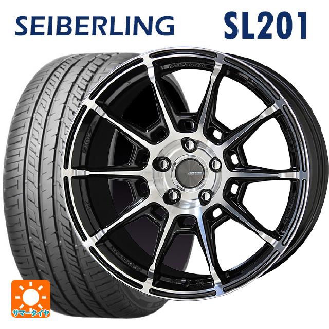 トヨタ プリウス(60系)用 225/45R19 96W XL セイバーリング セイバーリング SL201(ブリヂストン工場生産） 共豊 ガレルナ レフィーノ made by エンケイ BP 新品サマータイヤホイール 4本セット