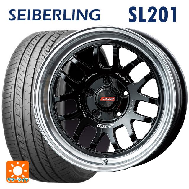 215/60R16 95H セイバーリング セイバーリング SL201(ブリヂストン工場生産） レイズ A LAP(エーラップ) 07X # BD 16-7J 国産車用 サマータイヤホイール4本セット