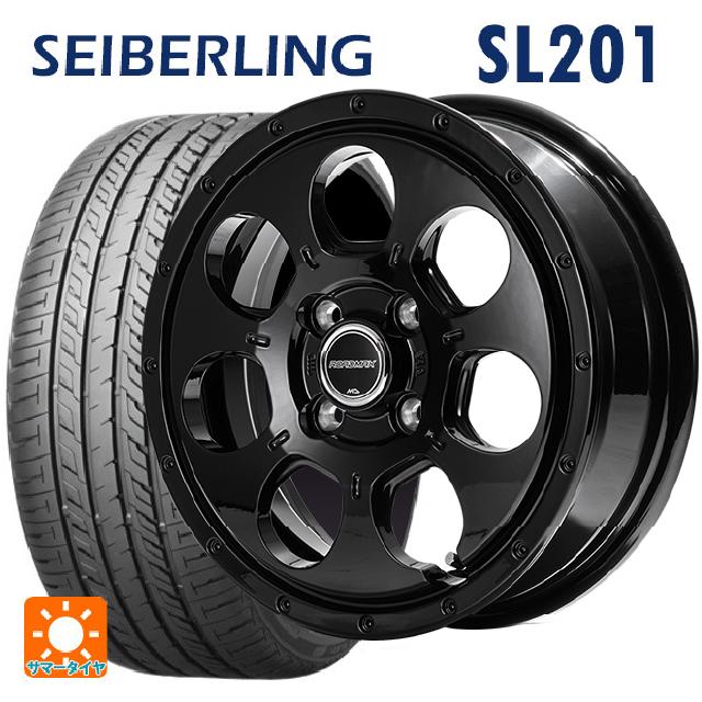 在庫有 165/60R14 75H セイバーリング セイバーリング SL201(ブリヂストン工場生産) エムアイディー MIDホイール マッドエージェント セミグロスブラック 14-4.5J 国産車用 サマータイヤホイール4本セット|タイヤホイール専門店コニシタイヤ