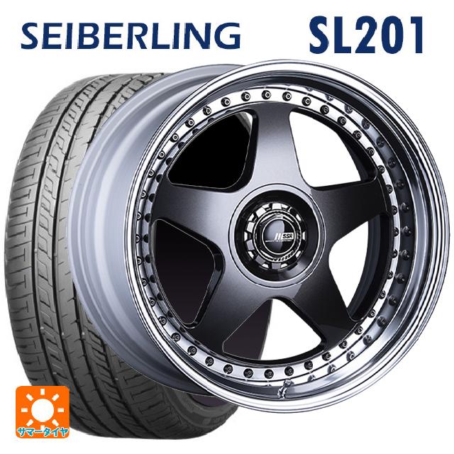 スズキ スイフトスポーツ(ZC33S)用 215/35R18 84W XL セイバーリング セイバーリング SL201(ブリヂストン工場生産） タナベ SSR プロフェッサー SP6 アンダー プリズムダークガンメタ 新品サマータイヤホイール 4本セット